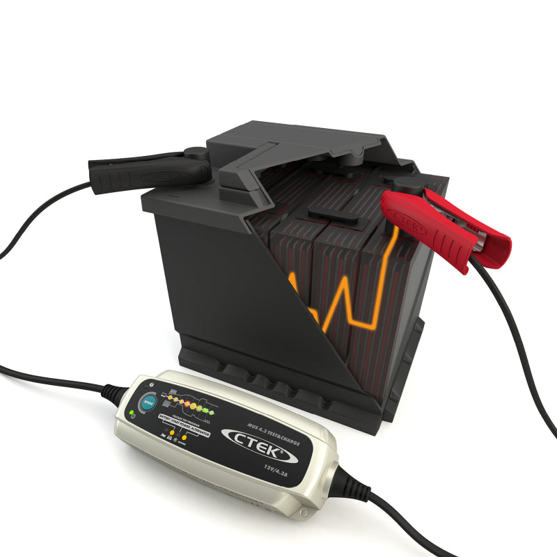 CTEK Battery Charger - MUS 4.3 Test & Charge - - 56-959