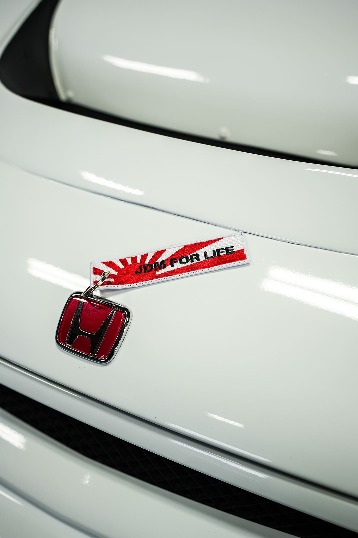 Throtl JDM 4 LIFE Jet Tag Keychain
