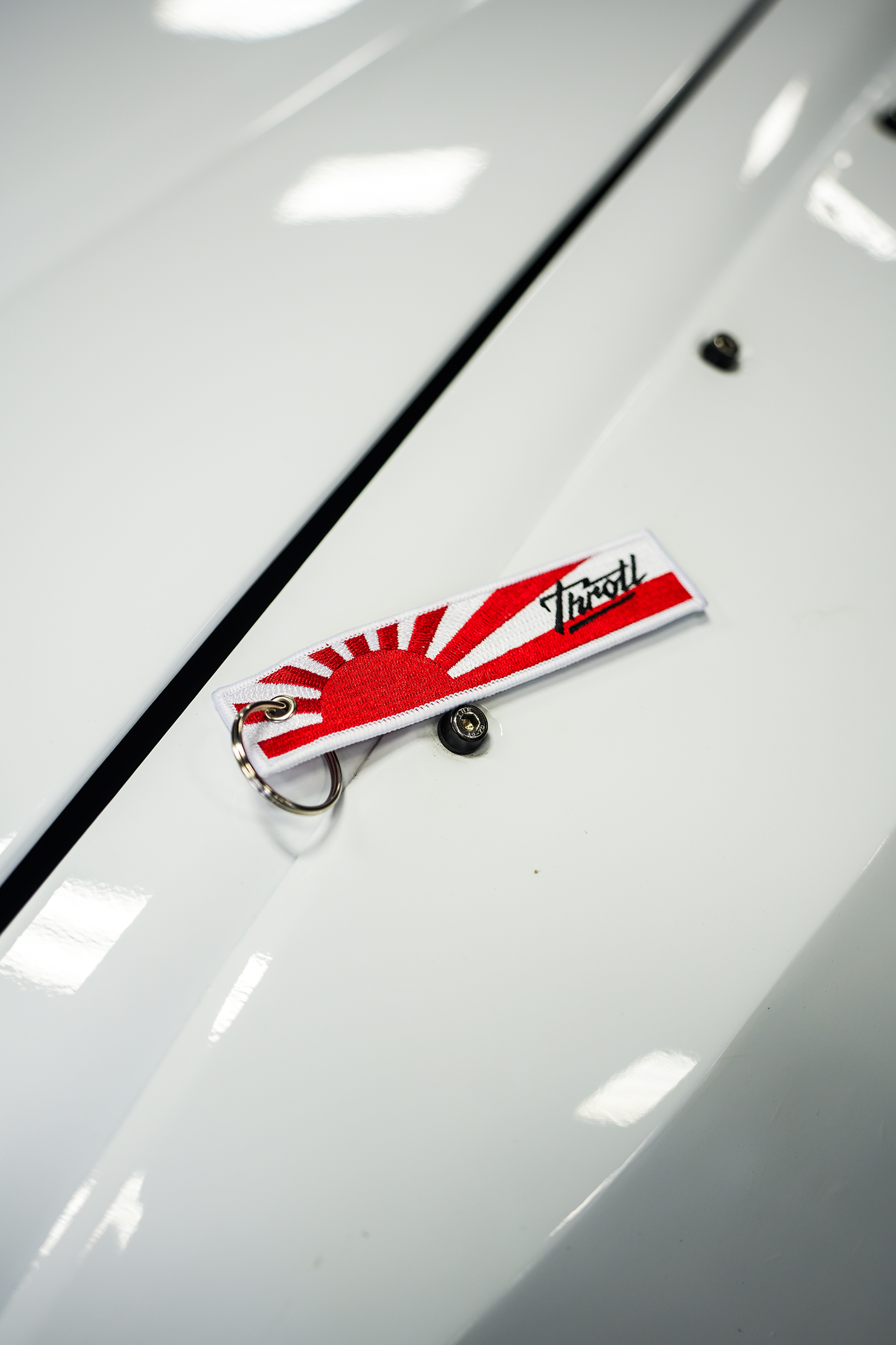 Throtl JDM 4 LIFE Jet Tag Keychain