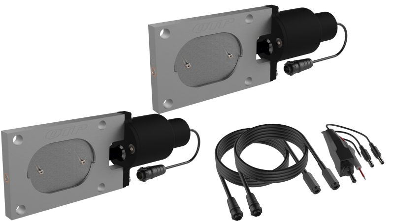 QTP Bolt-On QTEC Dual Low Profile Oval Electric Cutout Valves - QTEC66.