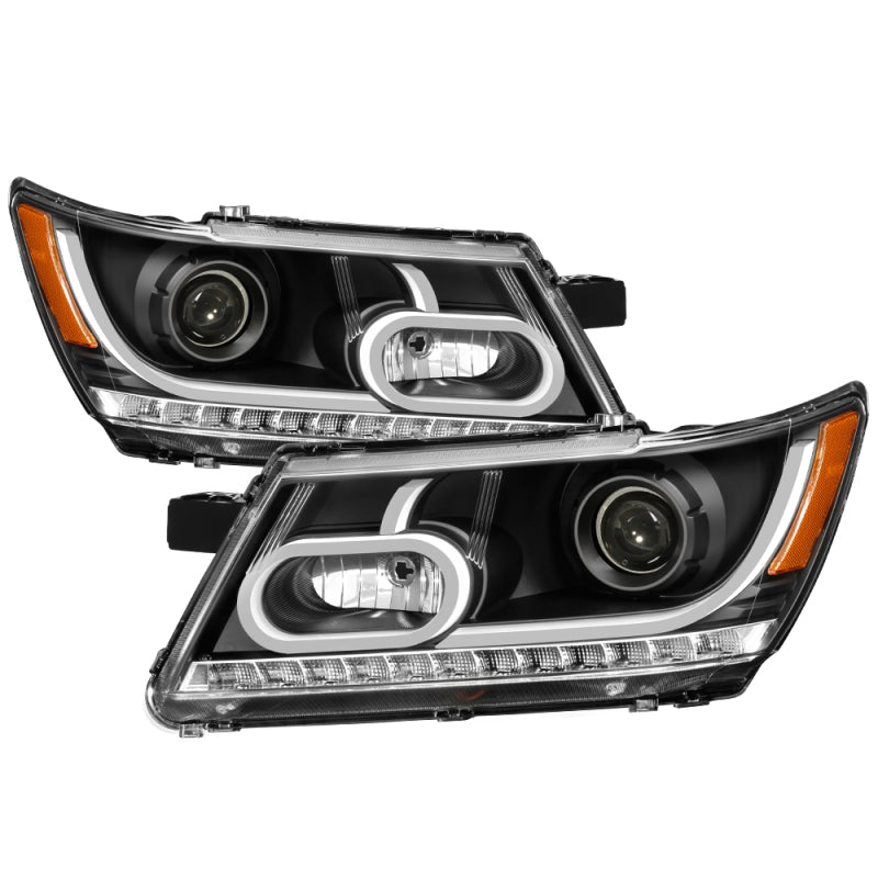 xTune Dodge Journey 2009-2014 Light Bar DRL Projector - Black - 9036620.