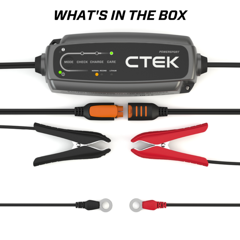 CTEK Battery Charger - CT5 Powersport - 2.3A - 40-339.