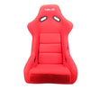 NRG FRP Bucket Seat (Red Cloth) - Large - FRP-300RD.