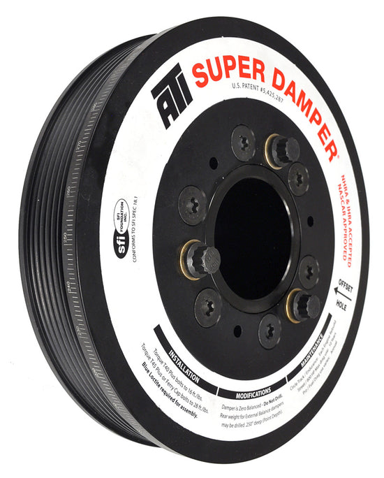 ATI Damper - 7.48in - Alum LW - 6 Grv - ATI917302.