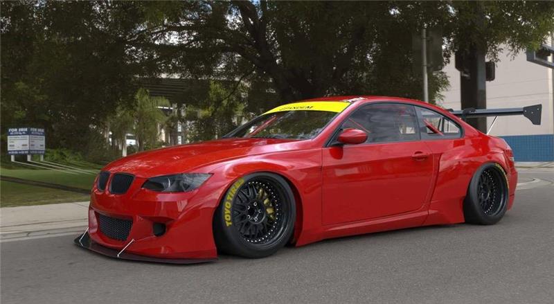 Pandem 07-13 BMW M3 (E92) Full Rocket Bunny GT Wi - 17090260.