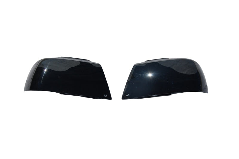 AVS 10-13 Chevy Camaro Headlight Covers - Smoke - 37045.