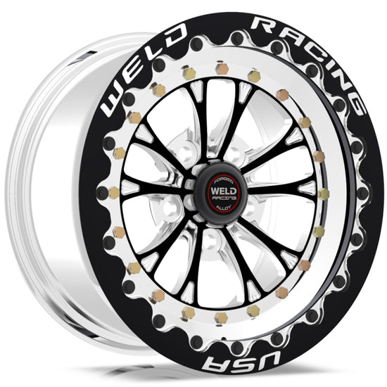 Weld Vitesse 15x10 / 5x4.75 BP / 7.5in. BS Black - 794B510284F.