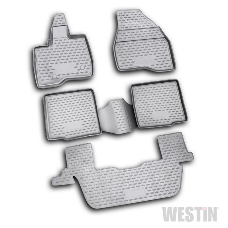 Westin 2011-2017 Ford Explorer Profile Floor Liners 5pc - Black - 74-12-51017.