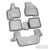 Westin 2011-2017 Ford Explorer Profile Floor Liners 5pc - Black - 74-12-51017.