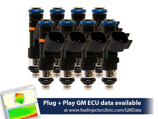 650cc (72 lbs/hr at OE 58 PSI fuel pressure) FIC Fuel Injector Clinic Injector Set - IS304-0650H.