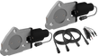 QTP 2.5in Bolt-On QTEC Dual Electric Cutout Valves - Pair - QTEC50.