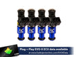 1200cc (Previously 1100cc) FIC Mitsubishi Evo X Fuel Injector Clinic Injector Set (High-Z) - IS127-1200H.