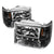 Xtune Jeep Grand Cherokee 93-98 1Pc Crystal Headlights Black HD-ON-JGC93-1PC-LED-BK - 5017666.