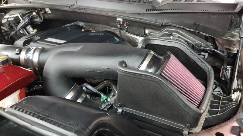 JLT 15-19 Ford F-150 2.7L/3.5L EcoBoost Black Textured Cold Air - CAI-F150EB-15
