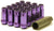 Wheel Mate Muteki SR48 Open End Lug Nuts - Purple - 32906L.