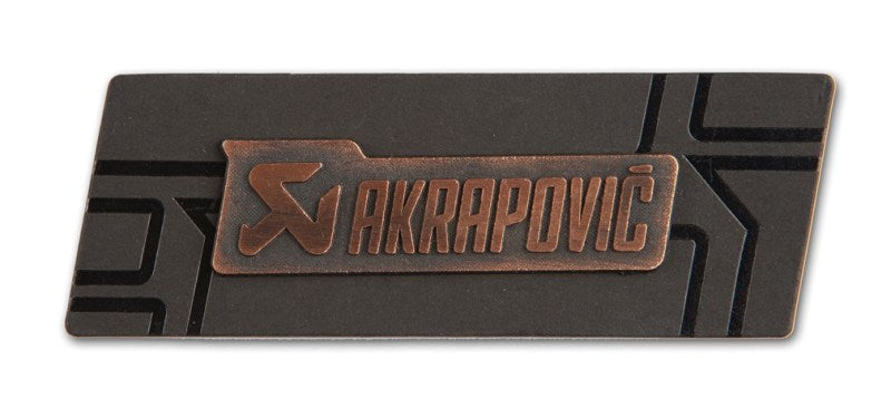 Akrapovic Copper sign badge - 800910