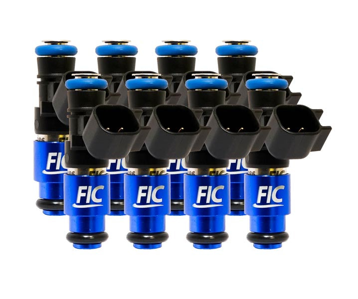 1650cc (180 lbs/hr at OE 58 PSI fuel pressure) FIC Fuel Injector Clinic Injector Set - IS305-1650H.