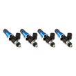 Injector Dynamics ID1050X Injectors 11mm (Blue) Adaptors (Set of 4) - 1050.60.11.14.4.