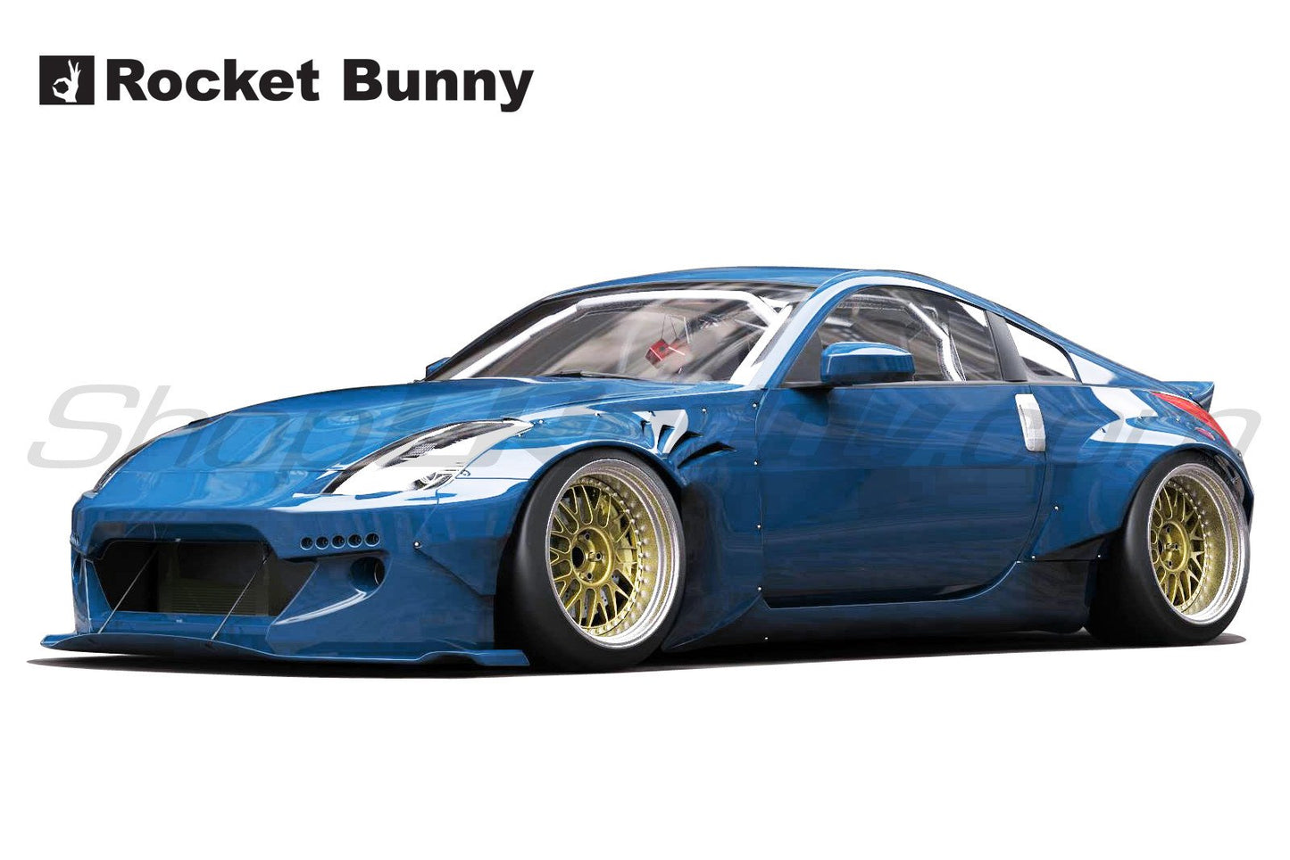 03-08 Nissan 350z Rocket Bunny Duck-Tail Rear Win - 17020356 - 17020356.