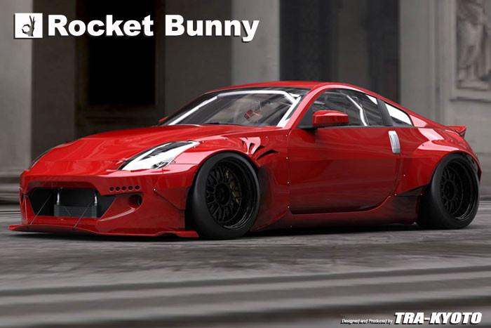 03-08 Nissan 350z Rocket Bunny Duck-Tail Rear Win - 17020356 - 17020356.