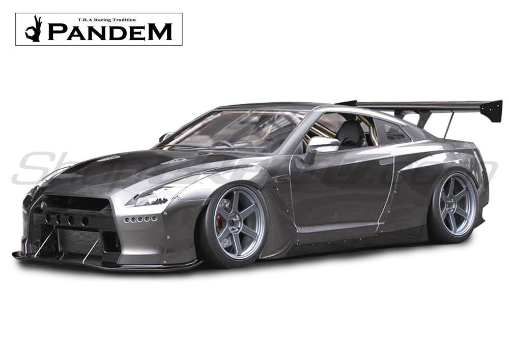 Nissan GTR R35 Version 2 Padem X Rocket Bunny Rea - 17020611.