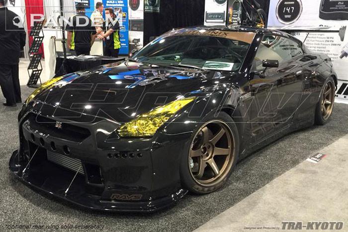 Nissan GTR R35 Version 2 Padem X Rocket Bunny Rea - 17020611.