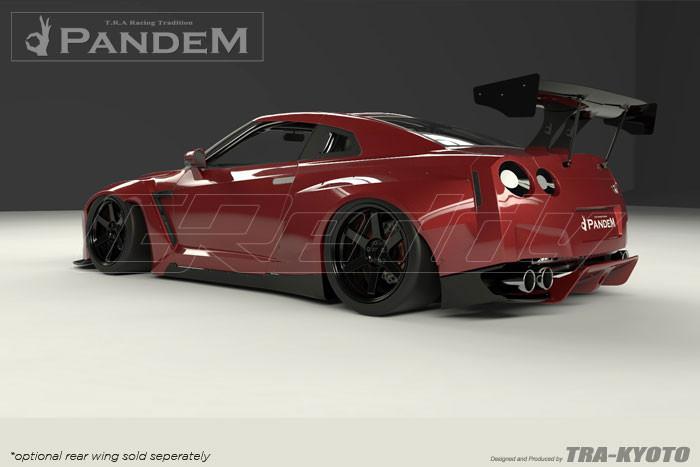 Nissan GTR R35 Version 2 Padem X Rocket Bunny Rea - 17020611.