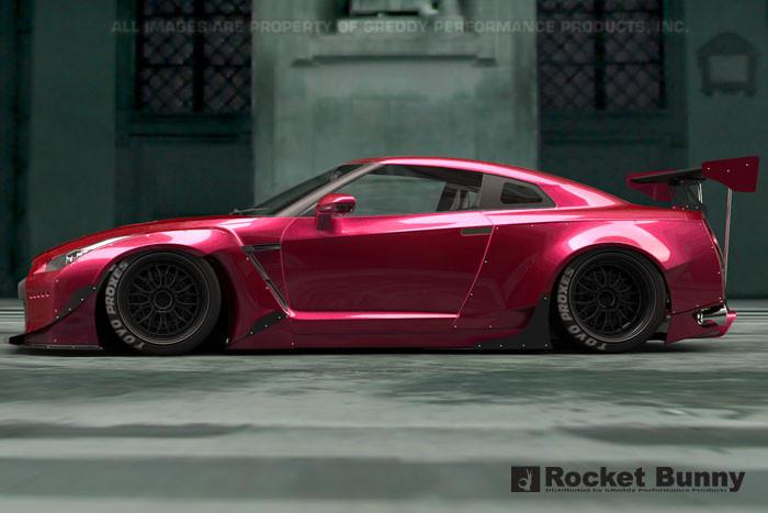 09+ Nissan GT-R R35 Rocket Bunny GT-Wing (Element - 17020647 - 17020647.