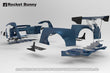 09+ Nissan GT-R R35 Rocket Bunny GT-Wing (Element - 17020647 - 17020647.