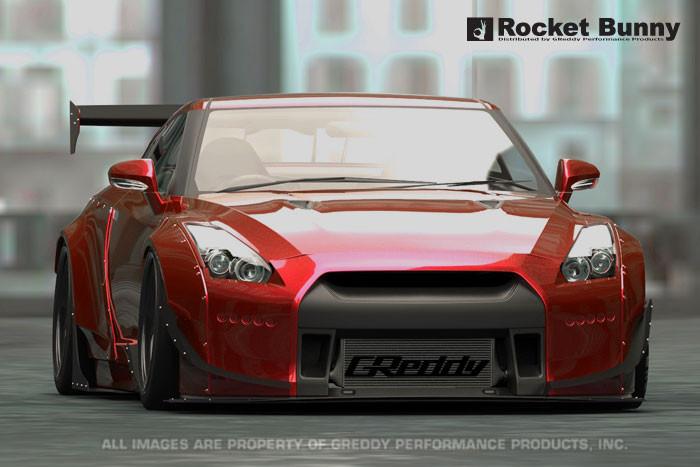 09+ Nissan GT-R R35 Rocket Bunny GT-Wing (Element - 17020647 - 17020647.
