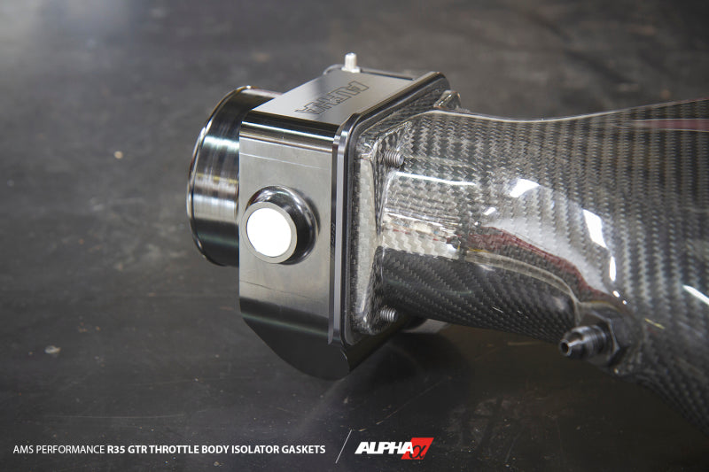 AMS Performance 2009+ Nissan GT-R Throttle Body Isolators - ALP.07.08.0006-5