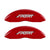 MGP 4 Caliper Covers Engraved Front & Rear No bolts/Spor - 10229SSP1RD.