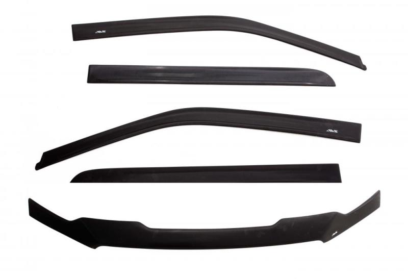 AVS 07-13 Chevy Silverado 1500 Crew Cab Ventvisor & Aeroskin - 56007002