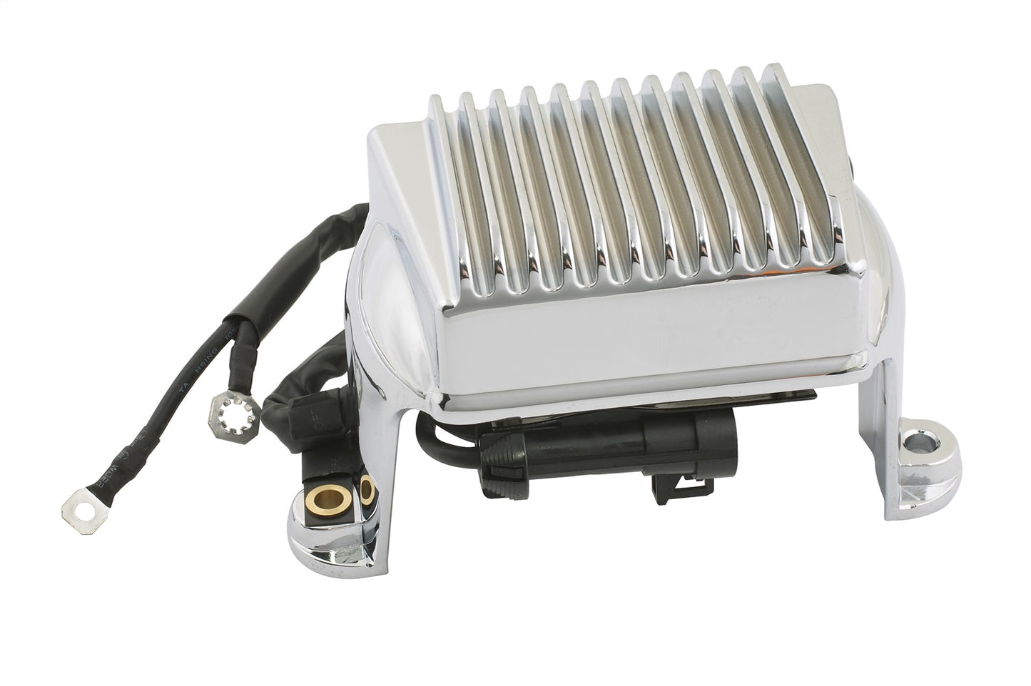 ACCEL Voltage Regulator; Motorcycle; Fits 2002-03 Harley Davidson Touring; Chrome; - 201134C