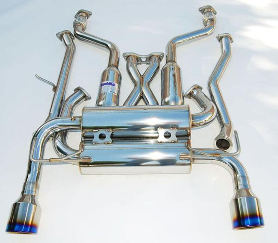 Invidia 07+ Infiniti G37 Coupe Gemini Single Layer Titanium Tip - HS07IG7GIT.