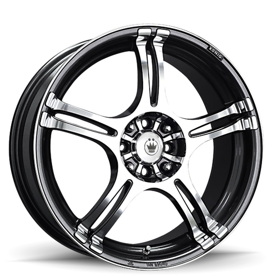 Konig Incident 16x7 8x100/114.3 ET40 Graphite - 1N76D04406.