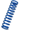 King Shocks 2.5 ID Coil Springs 16 x 500lb - SPR25-16-500.