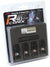 Project Kics 12X1.25 R40 Iconix Black Lug Nut Lock Set - WYIF43KK.