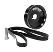 Torque Solution Underdrive Crank Pulley Kit Porsche Boxster/Cayman/996/997 w/AC (Excl - TS-POR-458AC.