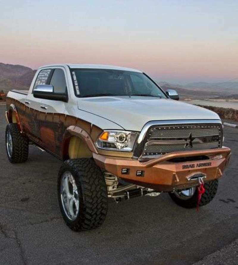 Road Armor 10-18 Ram 2500 Stealth Front Winch Bumper w/Pre-Runner - 408R4B.