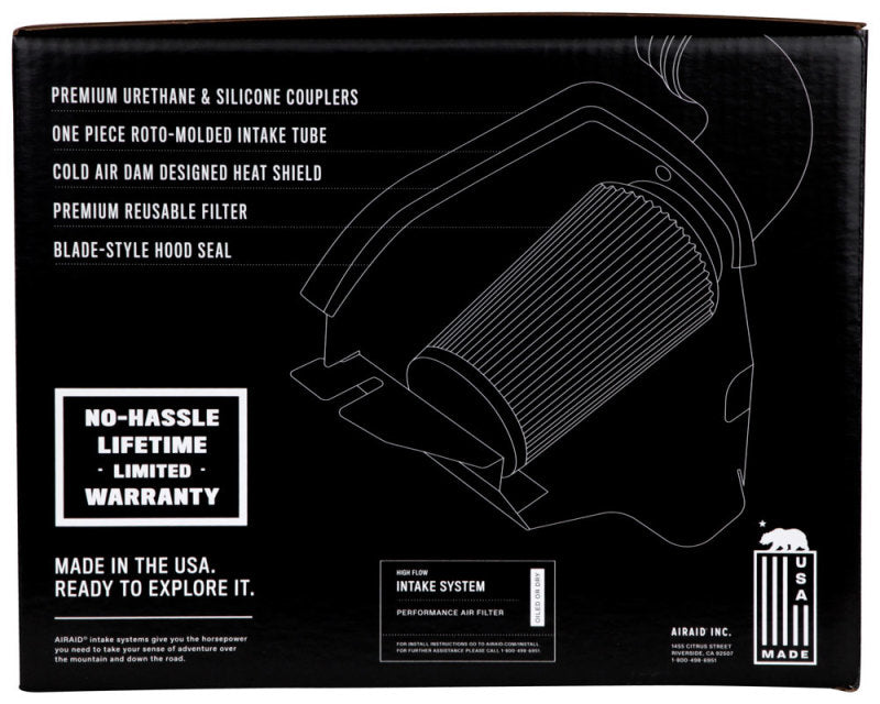 Airaid 07-11 Jeep Wrangler JK 3.8L MXP Intake System w/ - 310-276