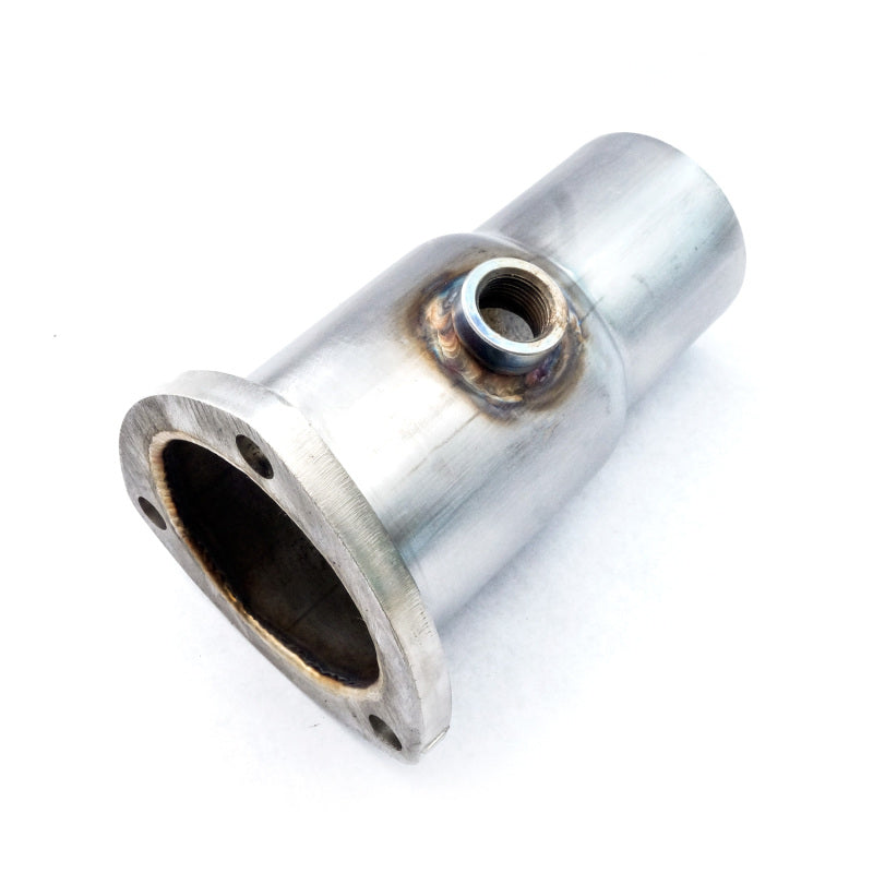 Stainless Works Collector Adapter 3-Bolt 3-1/2in OD Tubing 3in OD - HCA3.53O2.