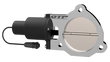 QTP 3.5in Bolt-On QTEC Electric Cutout Valve - Single - QTEC35.