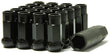 Wheel Mate Muteki SR48 Open End Lug Nuts - Black - 32905B.