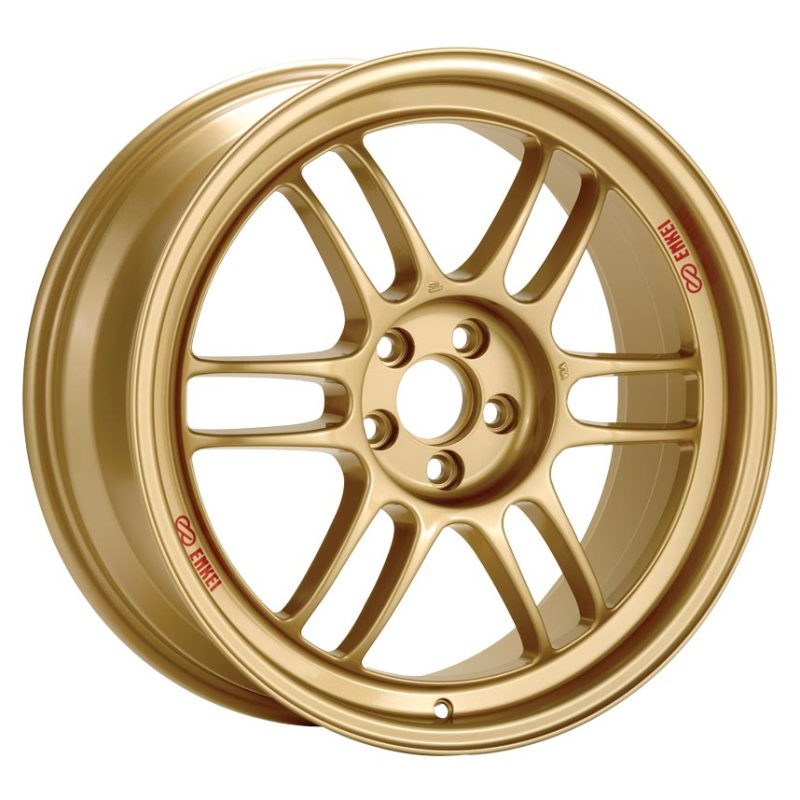 Enkei RPF1 18x8.5 5x114.3 40mm Offset 73mm Bore Gold Wheel - 3798856540GG.