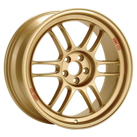 Enkei RPF1 18x8.5 5x114.3 40mm Offset 73mm Bore Gold Wheel - 3798856540GG.