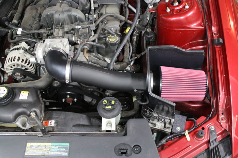 JLT 2010 Ford Mustang V6 Series 2 Black Textured Cold - CAI2-FMV6-10