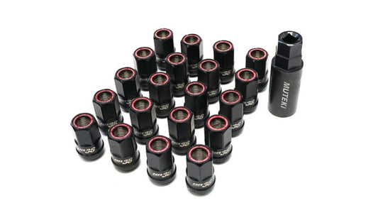 Wheel Mate Muteki HR38 Open End Lug Nuts 12x1.25 Titanium - HR3805TR.