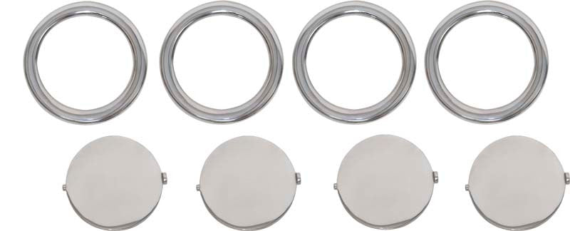 Kentrol 07-10 Jeep Wrangler JK Air Vent Assembly 8 Pieces - 30003