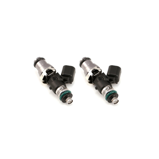 Injector Dynamics ID1050cc Injectors 48mm Length 14mm (Grey) Adaptor Top - 1050.48.14.14.2.